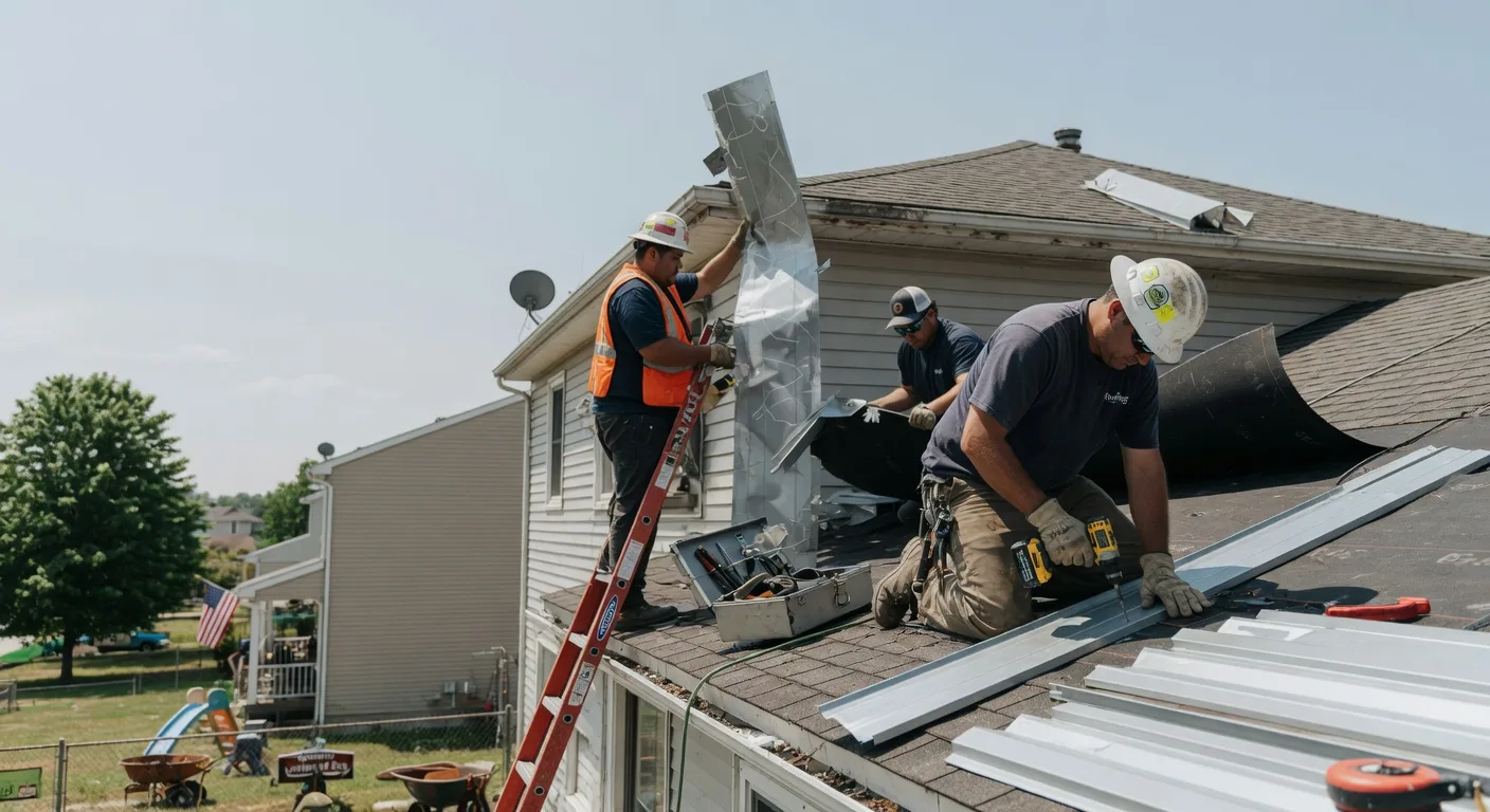 Metal Roof Repair in Fairchild Air Force Base, WA